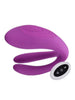 Vibrator Loving Joy - Duet Remote Control, ideeal pentru cupluri, 10.5 cm, mov