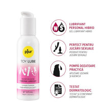 Lubrifiant Pjur - Toy Lube, pentru utilizarea cu jucarii erotice, pe bază de apă, 100 ml