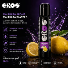 Lubrifiant alunecos, Eros Tasty Fruits, pe baza de apa, aroma Lamaie, 100 ml