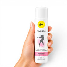 Lubrifiant premium stimulare Pjur My Glide, Ginseng, pentru femei, 100 ml