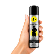 Lubrifiant premium stimulare Pjur SuperHero Ginkgo, pentru barbati, 100 ml