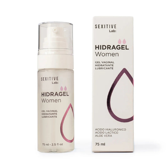 Lubrifiant SEXITIVE Hidragel Women, pentru femei, cu acid hialuronic și acid lactic, textură non lipicioasă, 75 ml