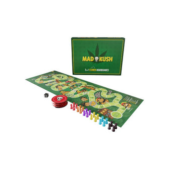 Joc de societate MAD PARTY GAMES Mad Kush, cu 2 moduri de joc distractive, cadoul perfect pentru partener sau prieteni