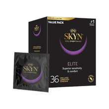 Prezervative MANIX Skyn Elite Selection 36, ultra-subțiri și rezistente, fără latex, lubrifiate, diametru 53 mm