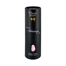 Ulei de masaj Plaisir Secret Barbe a Papa, aromă vată de zahăr, vegan, 59 ml
