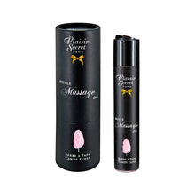 Ulei de masaj Plaisir Secret Barbe a Papa, aromă vată de zahăr, vegan, 59 ml