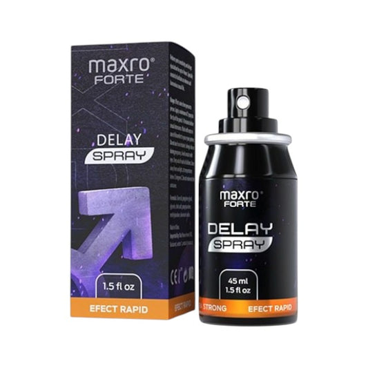 Spray pentru întârzierea ejaculării MAXRO FORTE Delay Spray, cu efect rapid, 45 ml (până la 200 de pulverizări)