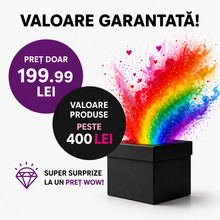 Mystery Box Intimax "Fără limite" în dormitor!, cutie cu produse surpriză pentru cupluri