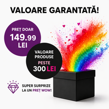 Mystery Box Intimax "Hai să ne jucăm" și să explorăm!, cutie cu produse surpriză pentru cupluri