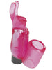 Stimulator clitoris ME YOU US Mini Bunny, în formă de iepuraș, purtare pe deget, vibrații multiple, 9 cm, culoare roz