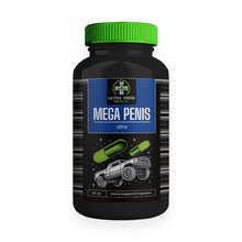 Capsule ULTRA HERB MEDICAL Mega Penis, susține mărirea penisului și performanța masculină, cu L-arginină și extract de Damiana, 60 buc