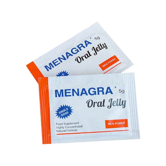 Jeleu MENAGRA Oral Jelly, pentru erectie puternica si durabila, 2 plicuri