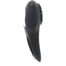 Inel vibrator MIA - COLOSSEO COCK RING, pentru extensia penisului si stimularea clitorisului, controlat prin telecomanda, din silicon, negru