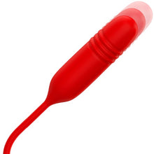 Vibrator MIA Double Pleasure Suction +Up and Down, in forma de trandafir, cu functii de aspirare clitoridiana si miscari sus-jos