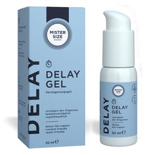 Gel MISTER SIZE Delay Gel, pentru întârzierea ejaculării și performanțe sexuale îmbunătățite, cu efect de răcire, 50 ml