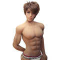 Păpușă masculină realistă pentru sex MISTRESS Daniel Love Doll, șaten, conține 2 dildo-uri de 18 cm, înălțime 1.60 cm, 45 kg