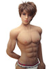 Păpușă masculină realistă pentru sex MISTRESS Daniel Love Doll, șaten, conține 2 dildo-uri de 18 cm, înălțime 1.60 cm, 45 kg