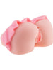 Masturbator manual MISTRESS School Girl, pentru simulare anală și vaginală realistă, material TPE, culoarea pielii, design cu fustă roz