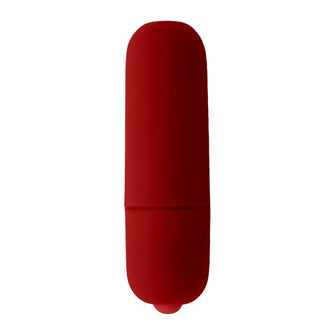 Vibrator bullet INTOYOU MOOVE, pentru stimularea clitorisului, 10 funcții de vibrație, rezistent la apă, culoarea roșu