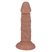 Dildo realistic MR INTENSE 3 Realistic Cock, senzatie catifelata asemanatoare pielii, hipoalergenic, culoarea pielii, 16.2 cm