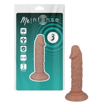 Dildo realistic MR INTENSE 3 Realistic Cock, senzatie catifelata asemanatoare pielii, hipoalergenic, culoarea pielii, 16.2 cm