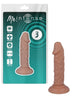 Dildo realistic MR INTENSE 3 Realistic Cock, senzatie catifelata asemanatoare pielii, hipoalergenic, culoarea pielii, 16.2 cm