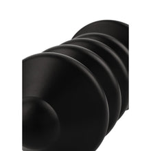 Plug anal MR. STEEL Ass Blaster Medium, în formă de șurub, diametru 5 cm, lungime 10.8 cm (mediu), negru