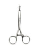 Forceps MR. STEEL Cube Tongs, pentru jocuri BDSM și roleplay, din oțel inoxidabil, lungime 16 cm, culoare argintiu