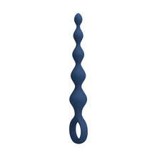 Rozariu anal MR. PLAY 5 Beads Anal , cu bile de dimensiuni progresive și inel de extracție, lungime 20.4 cm, culoare albsatru