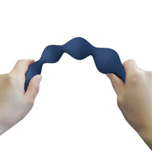 Rozariu anal MR. PLAY 5 Beads Anal , cu bile de dimensiuni progresive și inel de extracție, lungime 20.4 cm, culoare albsatru