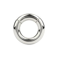 Inel pentru testicule MR. STEEL MBS Stackable Weight, cu deschidere magnetică, din oțel inoxidabil, diametru 3.9 cm (mic), argintiu