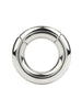 Inel pentru testicule MR. STEEL MBS Stackable Weight, cu deschidere magnetică, din oțel inoxidabil, diametru 3.9 cm (mic), argintiu