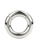 Inel pentru testicule MR. STEEL MBS Stackable Weight, cu deschidere magnetică, din oțel inoxidabil, diametru 4.2 cm (mediu), argintiu