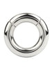 Inel pentru testicule MR. STEEL MBS Stackable Weight, cu deschidere magnetică, din oțel inoxidabil, diametru 4.8 cm (mare), argintiu