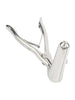 Dilatator anal MR. STEEL Sims Rectal Speculum, în formă de specul, din oțel inoxidabil, lungime 17 cm, argintiu