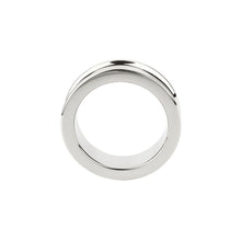 Inel pentru penis MR. STEEL The Imperator C-Ring, din oțel inoxidabil, diametru 4 cm (mic), argintiu