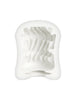 Masturbator manual MYSTIM MasturbaTIN Swirl Girl, din TPE texturat pentru stimulare intensă, alb