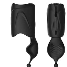 Masturbator B-SERIES Penis Stimulator, cu funcție de încălzire, 10 funcții de vibrație, rezistent la apă, negru (807665)