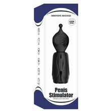 Masturbator B-SERIES Penis Stimulator, cu funcție de încălzire, 10 funcții de vibrație, rezistent la apă, negru (807665)