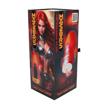 Masturbator inovator MASTURS Solara Fire Sorceress, funcție de realitate augmentată (AR), 9 funcții de sucțiune și presiune, funcție de încălzire, roșu