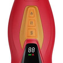 Masturbator inovator MASTURS Solara Fire Sorceress, funcție de realitate augmentată (AR), 9 funcții de sucțiune și presiune, funcție de încălzire, roșu