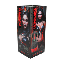 Masturbator inovator MASTURS Raven Shadow Sinner, funcție de realitate augmentată (AR), 9 funcții de sucțiune, 9 funcții de vibrație, negru