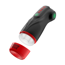 Masturbator inovator MASTURS Raven Shadow Sinner, funcție de realitate augmentată (AR), 9 funcții de sucțiune, 9 funcții de vibrație, negru