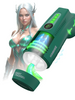 Masturbator inovator MASTURS Ayla Forest Warrior, funcție de realitate augmentată (AR), 9 funcții de sucțiune, funcție de sunet, verde