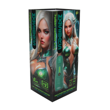 Masturbator inovator MASTURS Ayla Forest Warrior, funcție de realitate augmentată (AR), 9 funcții de sucțiune, funcție de sunet, verde