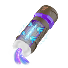 Masturbator inovator MASTURS Misty Steam Mistress, funcție de realitate augmentată (AR), 3 funcții de sucțiune și presiune, 10 funcții de vibrații, mov
