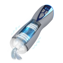 Masturbator inovator MASTURS Eloa Winged Goddess, funcție de realitate augmentată (AR), 5 funcții de sucțiune, 9 funcții de vibrație, albastru