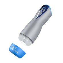 Masturbator inovator MASTURS Eloa Winged Goddess, funcție de realitate augmentată (AR), 5 funcții de sucțiune, 9 funcții de vibrație, albastru