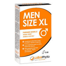 Capsule MENSIZE XL, Labophyto, pentru marire penis in lungime si grosime si erectie puternica, 60 capsule