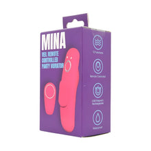 Vibrator pentru chilot MINA Veil Remote Controlled Panty, cu telecomandă, 10 funcții de vibrație, din silicon, 10 cm, roz